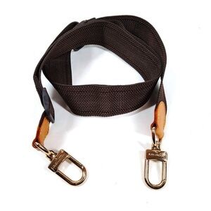 Louis Vuitton Canvas Strap Shoulder / Crossbody Brown